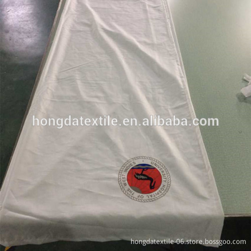 Wholesale 300TC 100% Egyptian cotton fabric hospital bed linen